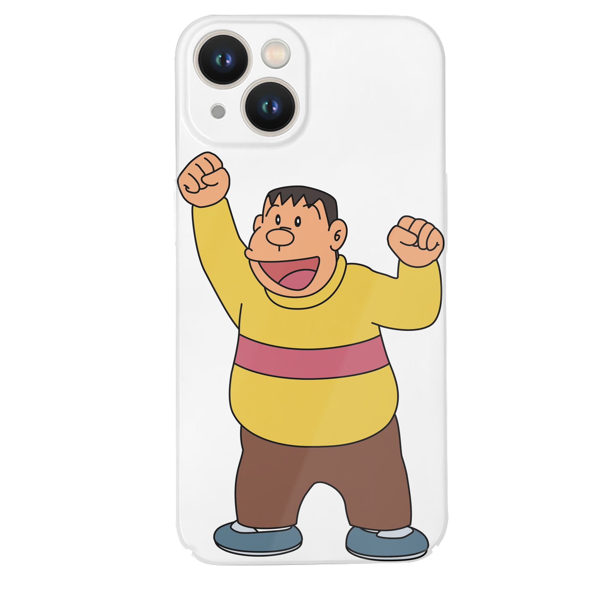 （画像用） ドラえもん 剛田武 Doraemon Gouta Takeshi 【iPhone 14シリーズ対応】ハードケース
